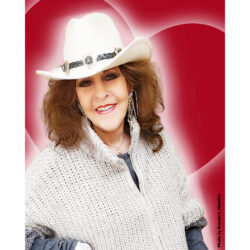 Photo 8x10 DONNA FARGO (White Hat/White Sweater)